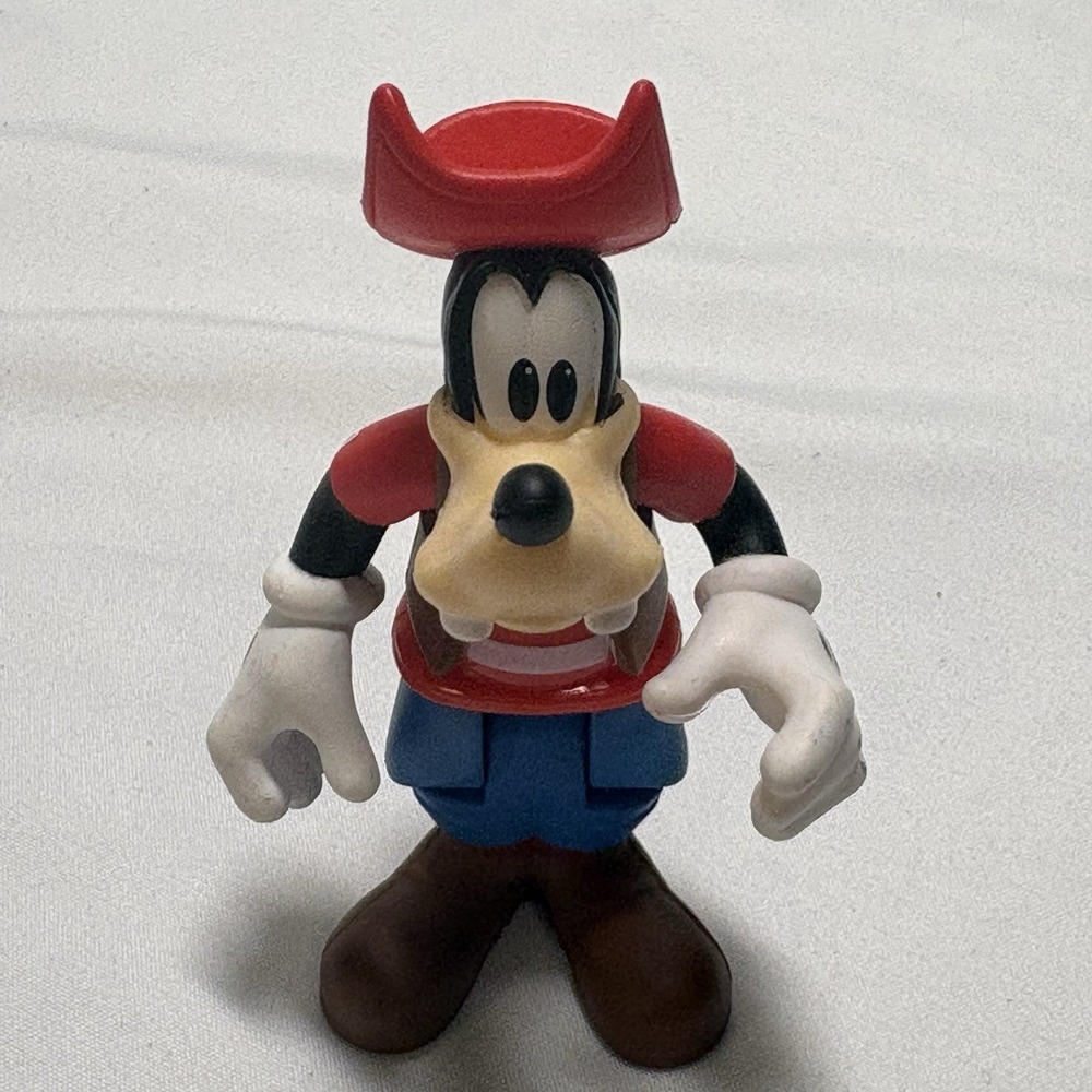 Disney‎ Junior Mickey Goofy Pirate Adventure Figure 3" Bendable Poseable